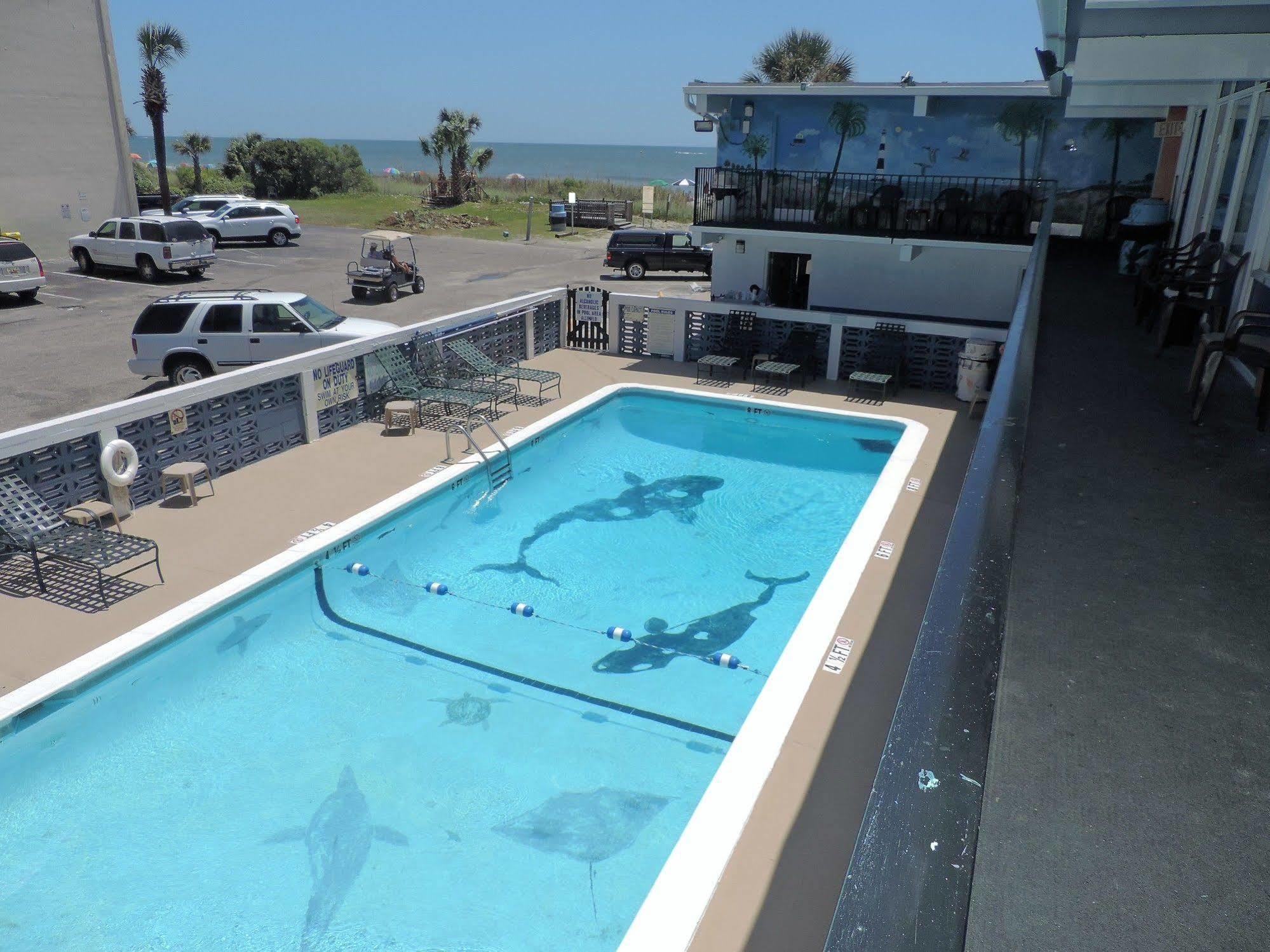 Sea Hawk Oceanfront Motel Myrtle Beach Ngoại thất bức ảnh