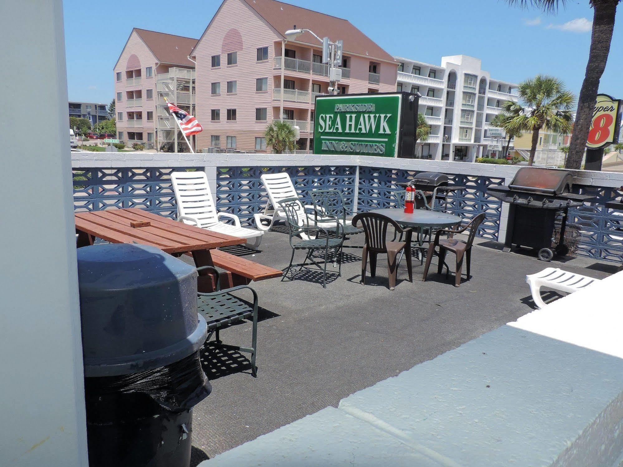 Sea Hawk Oceanfront Motel Myrtle Beach Ngoại thất bức ảnh